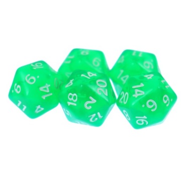 Набор из 2 кубиков K20 RPG House в Хоббитоне двадцать семь