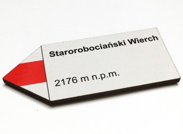 Magnes drewniany STAROROBOCIAŃSKI WIERCH Tatry