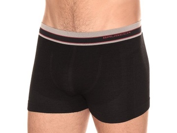 MĘSKIE TERMOAKTYWNE BOKSERKI NA NARTY CIEPŁE Z WEŁNY Brubeck MERINO WOOL -L