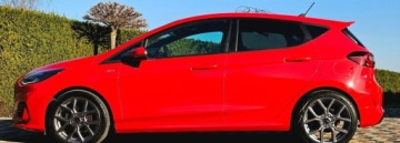 Ford Fiesta VIII Hatchback Facelifting 1.0 EcoBoost 125KM 2023 Ford Fiesta Automat, Hybryda,Niski przebieg, ze Szwajcarii Benzyna 125KM, zdjęcie 4