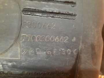 OPEL MOVANO 98-03 POUZDRO FILTRU VZDUCHU 7700300662