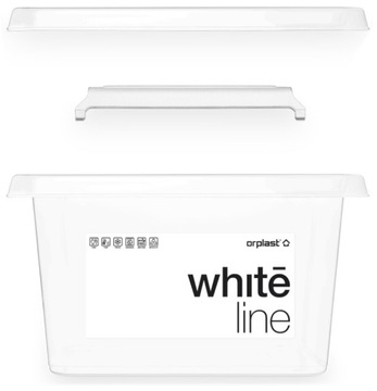 Pojemnik do przechowywania pokrywa white.line 1212
