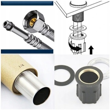 GROHE zestaw natryk +BATERIA natryskowa umywalkowa