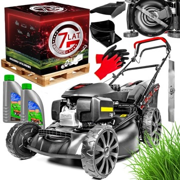 POTĘŻNA KOSIARKA SPALINOWA 51CM HONDA 200CM³ NAPĘD MULCZOWANIE 10W1 PREMIUM