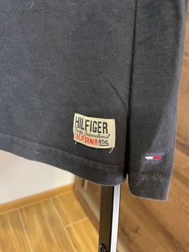 Блузка с длинными рукавами Tommy Hilfiger, темно-синяя, M