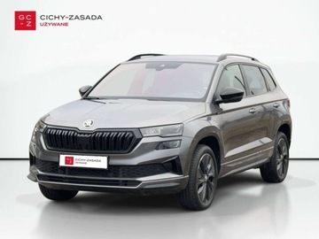 Skoda Karoq Crossover Facelifting 1.5 TSI ACT 150KM 2024 Skoda Karoq Sportline 1.5 TSI 150KM DSG Gwarancja Matrix FV23 1.5