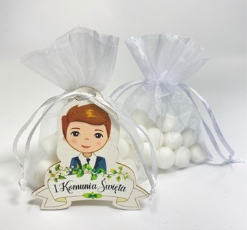 Благодарим гостей за подвеску «Первое причастие».