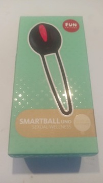 Kulki stymulujące Fun Factory Smartballs Uno czarne 100 % silikon medyczny