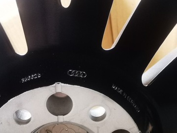 4× DISK HLINÍK AUDI OE 9.5" X 21" 5X112