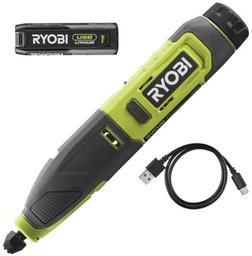 RYOBI RPC4 МИНИ-ШЛИФОВАЛЬНЫЙ СТАНОК ФРЕЗЕРНЫЙ СТАНОК ГРАВИРОВАЛЬНЫЙ СТАНОК +2 Ач