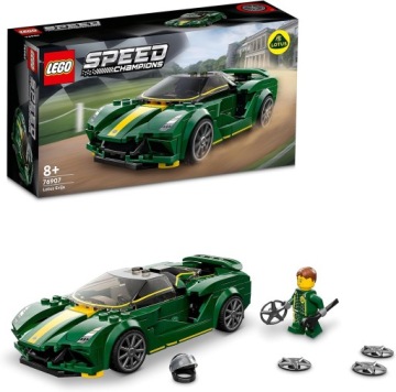 LEGO SPEED CHAMPIONS LOTUS EVIJA 76907 ГОНОЧНАЯ МАШИНА АВТОМОБИЛЬ В ПОДАРОК