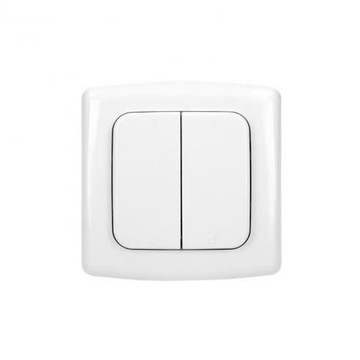 ORNO SMART HOME WŁĄCZNIK PODWÓJNY NATYNKOWY Z NADA