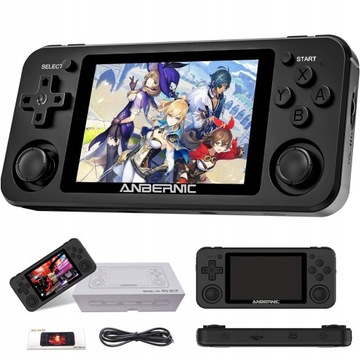 RG351P ПОРТАТИВНАЯ ИГРОВАЯ КОНСОЛЬ 64G TF КАРТА WiFi ДЛЯ ДЕТЕЙ, PSP ПОДАРОК