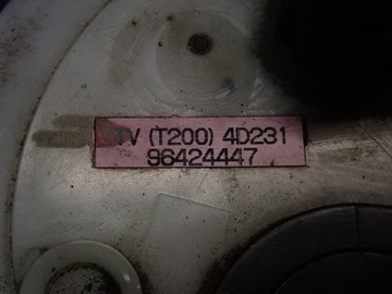 CHEVROLET AVEO I T200 03-08 1.2 72KM ČERPADLO PALIVA 96424447 6 PIN