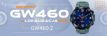 Умные часы Giewont Pionier GPS GW460-2 — цвет морской волны