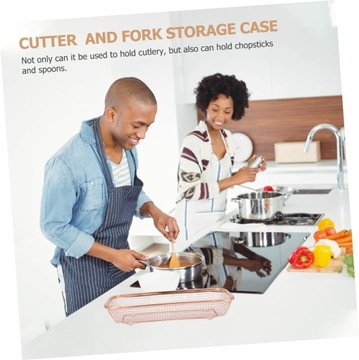 корзина для хранения столовых приборов, корзина из нержавеющей стали для хранения