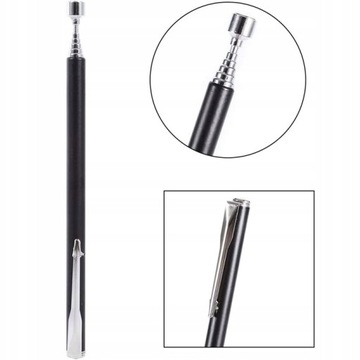 ТЕЛЕСКОПИЧЕСКИЙ ЗАХВАТ С МАГНИТОМ ТВЕРДЫЙ МАГНИТ ДЛИННЫЙ 65 СМ