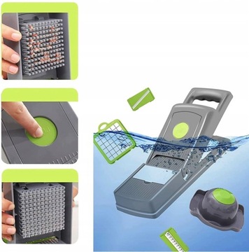 МНОГОФУНКЦИОНАЛЬНАЯ ТРЕЗКА ДЛЯ ОВОЩЕЙ, ФРУКТОВ, ТЕРКА 15 в 1