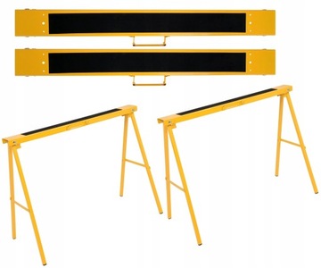 VOREL 29401 podstawa robocza kobyłka stojak 2szt STALOWE