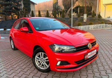 Volkswagen Polo VI Hatchback 5d 1.0 MPI 80KM 2019 Volkswagen Polo 1.0MPi 80ps Ledy 5Drzwi Tylko107TysKm Bezwypadkowy 1Wlasci, zdjęcie 8
