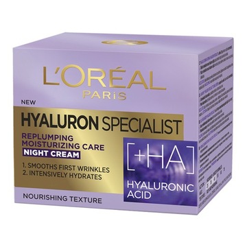 L'OREAL HYALURON SPECIALIST krem na noc 50 ml