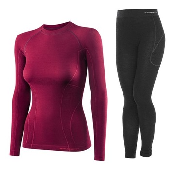 Bielizna termiczna damska Brubeck ACTIVE WOOL L