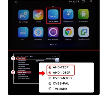 АВТОМОБИЛЬНАЯ ПАНОРАМНАЯ КАМЕРА НА 360 ГРАДУСОВ