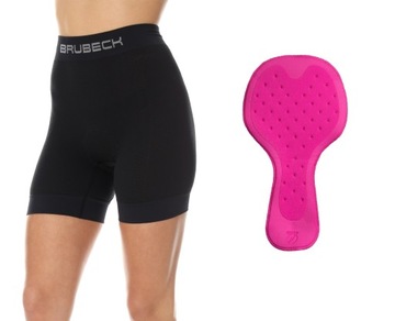 Brubeck damskie bokserki z wkładką rowerową - XL