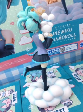 Фигурка Аниме Манга Vocaloid Hatsune Miku x Cinnamoroll Luminasta Sega JPN