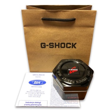 GA-140 zegarek meski Casio G-Shock stoper timer alarm +Box + Grawer gratis