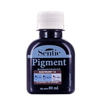 Pigment do farb SENTIC 80ml - SZAFIROWY D14