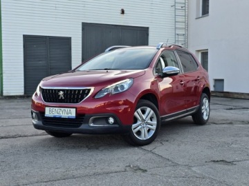 Peugeot 2008 I SUV Facelifting 1.2 PureTech 82KM 2018 Peugeot 2008 Vehis zadbany bezwypadkowy, zdjęcie 1
