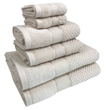 НАБОР ПОЛОТЕНЦЕВ 6 ШТ. ПОЛОТЕНЦА В ПОДАРОК