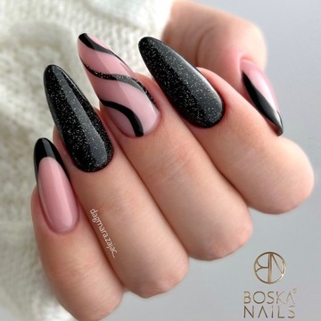 BOSKA Nails Dual Form Верхние формы для миндалевидного наращивания 120 шт.