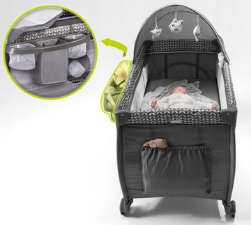 Дорожная кроватка PLAYBACK 2IN1 SVEN PLUS CANOPY