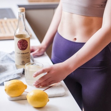 Ocet jabłkowy Racjonalni 250 ml NIEPASTERYZOWANY Żywy 100% NATURY