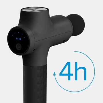 PISTOLET DO MASAŻU MASAŻER DO PLECÓW CIAŁA STÓP MASSAGE GUN REBEL ACTIVE