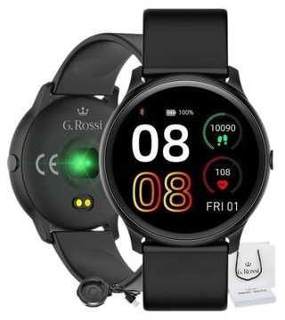 ZEGAREK MĘSKI SMARTWATCH G. ROSSI CIŚNIENIE GRAWER