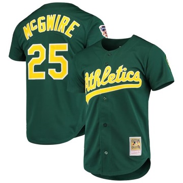 koszulka baseballowa Mark McGwire Oakland Athletics