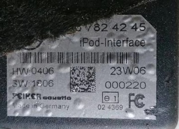 MERCEDES S W221 05-13R - MODUL IPOD B67824245