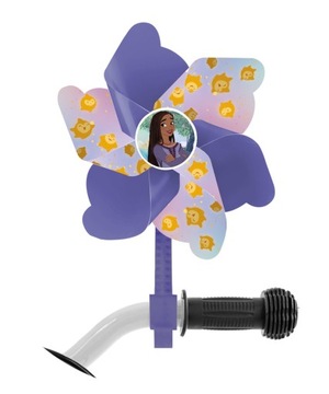 4x ochraniacze kask koszyk rękawiczki dzwonek wiatrak wstążki Życzenie Wish