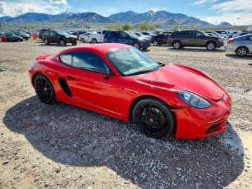 Porsche Cayman 718 2018 Porsche Cayman 2018 PORSCHE CAYMAN, 2L, od ubezpieczalni 2.0 Benzyna 304KM, zdjęcie 3