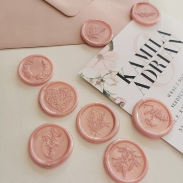 100x Odbicia lakowe laki do zaproszeń duży wybór wzorów i kolorów