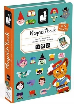 Janod Magnetyczna Układanka Świat Baśni Puzzle