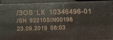 BMW 1 F40 PÁSEK PŘEPÍNAČ KOMBINOVANÝ 9472536 23.09.2019