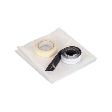 СТРОИТЕЛЬСТВО РЕМОНТ ДВЕРИ, ОКРАШЕННЫЕ, ЗАНАВЕСЫ, ПЛЕНКА ПРОТИВОПЫЛЕВАЯ С ЗАМКОМ