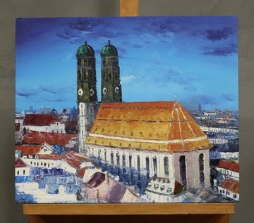7772 współczesny obraz olejny na płótnie, 60x50