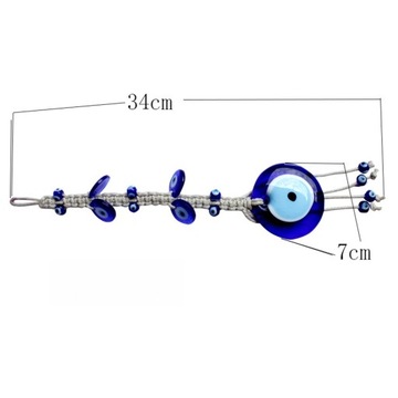 1 КУСОК. КУЛОН ИЗ СПЛАВА СУГЛЫЙ ГЛАЗ КАМЕНЬ ЗЛОГО ГЛАЗА