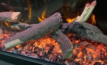 УНИКАЛЬНЫЙ 160 LED камин без подогрева, НОВАЯ МОДЕЛЬ