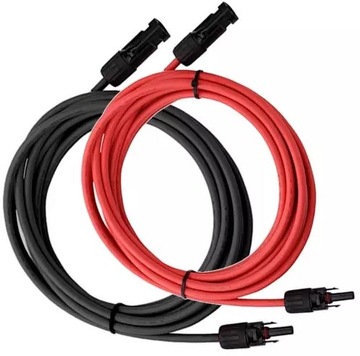 PRZEDŁUŻACZ KABEL SOLARNY 3M 4MM2 PV MC4 DO PANELA